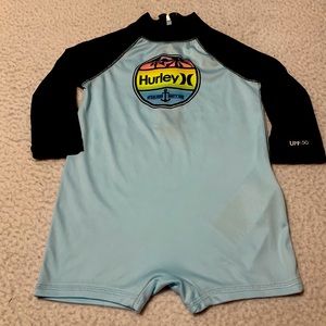 Infant Hurley SPF 50+ Nike Dri-Fit Swimsuit, EUC, Size 6 Months